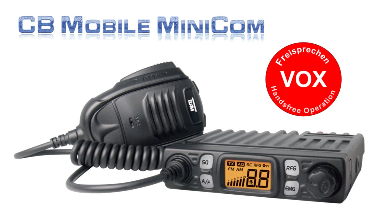 CB3220 Team Minicom VOX + Saugnapfhalterung MH-SGK 1/4'' - Bild 1