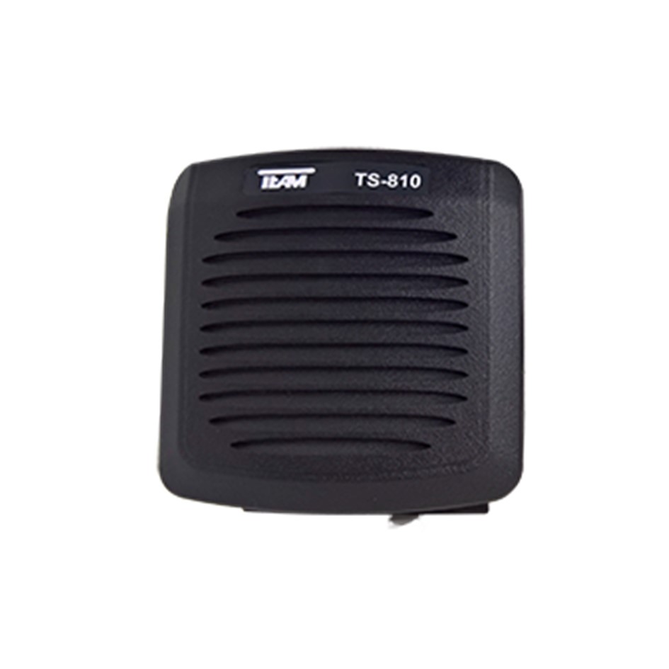 Zusatz-Lautsprecher für Funkgeräte, TS-810 schwarz