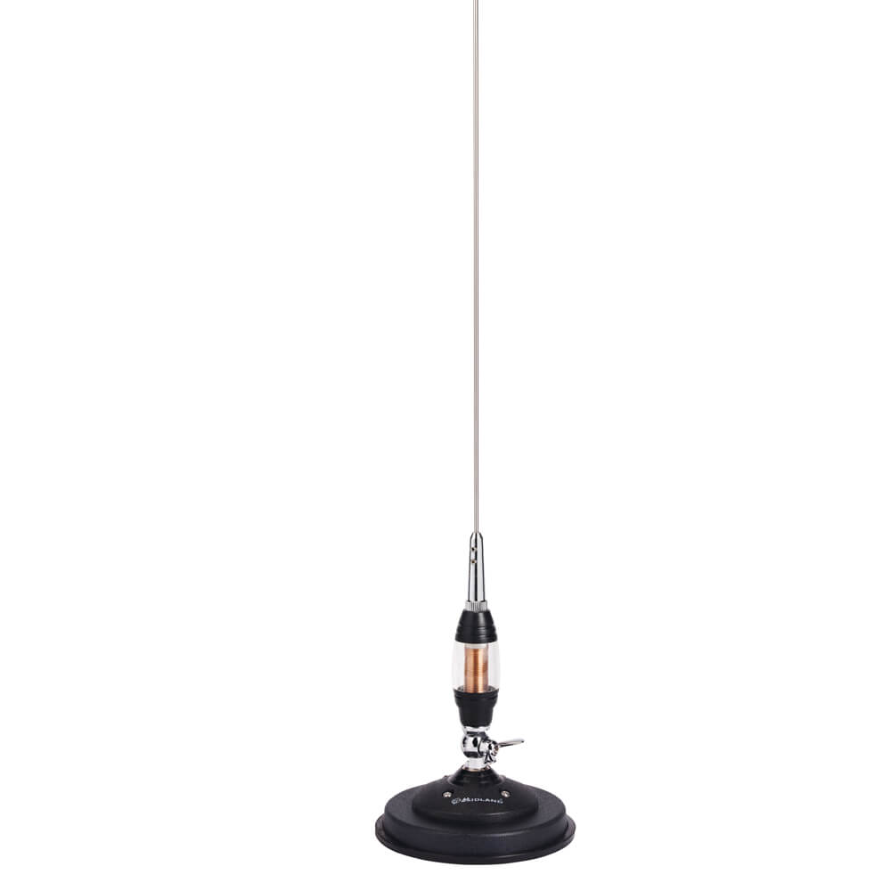 Albrecht ML-145 Magnetfuß-Antenne CB komplett mit Magnetfuss