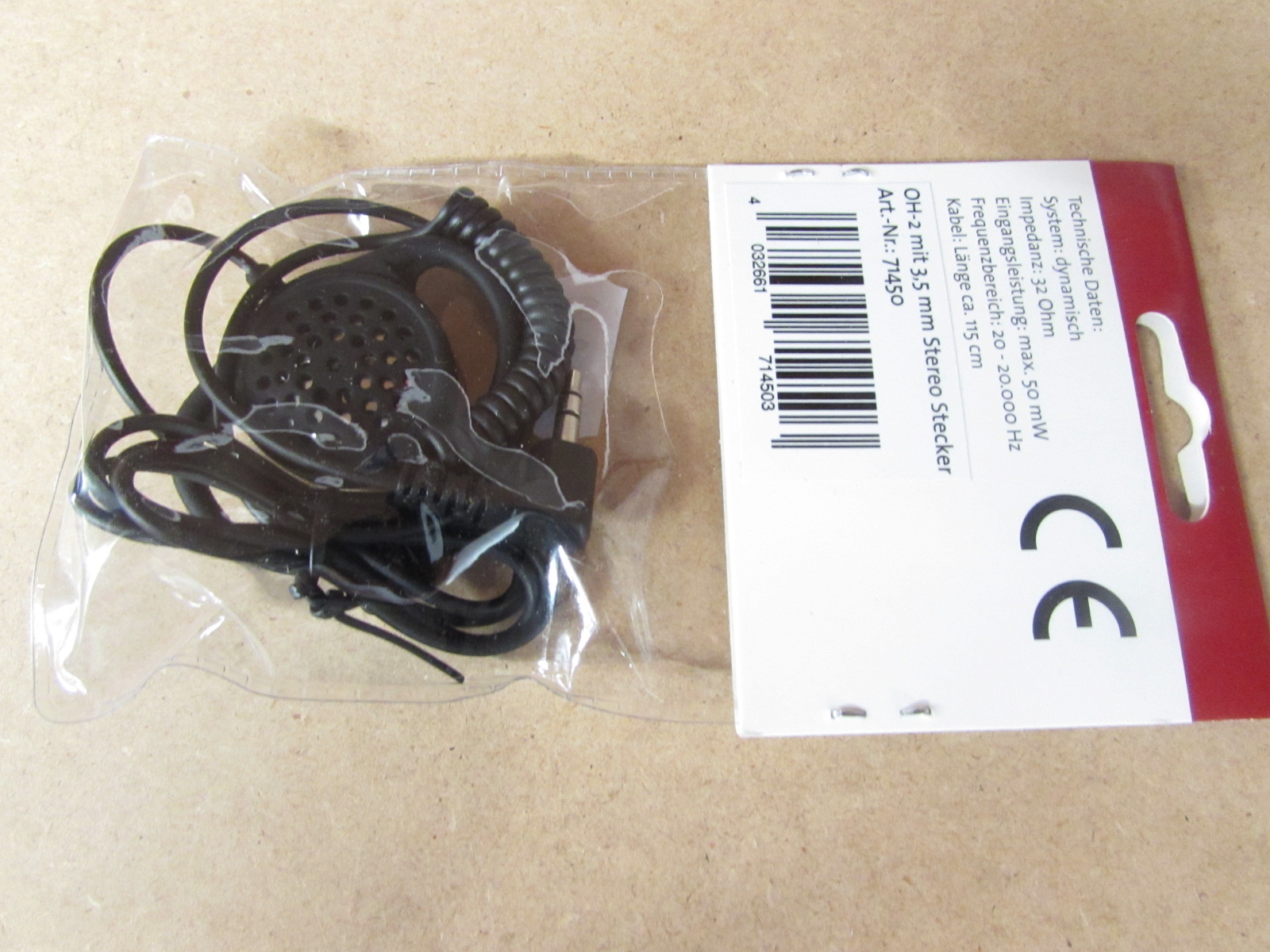 OH-2 Ohrhörer 3,5 mm  X - Bild 1