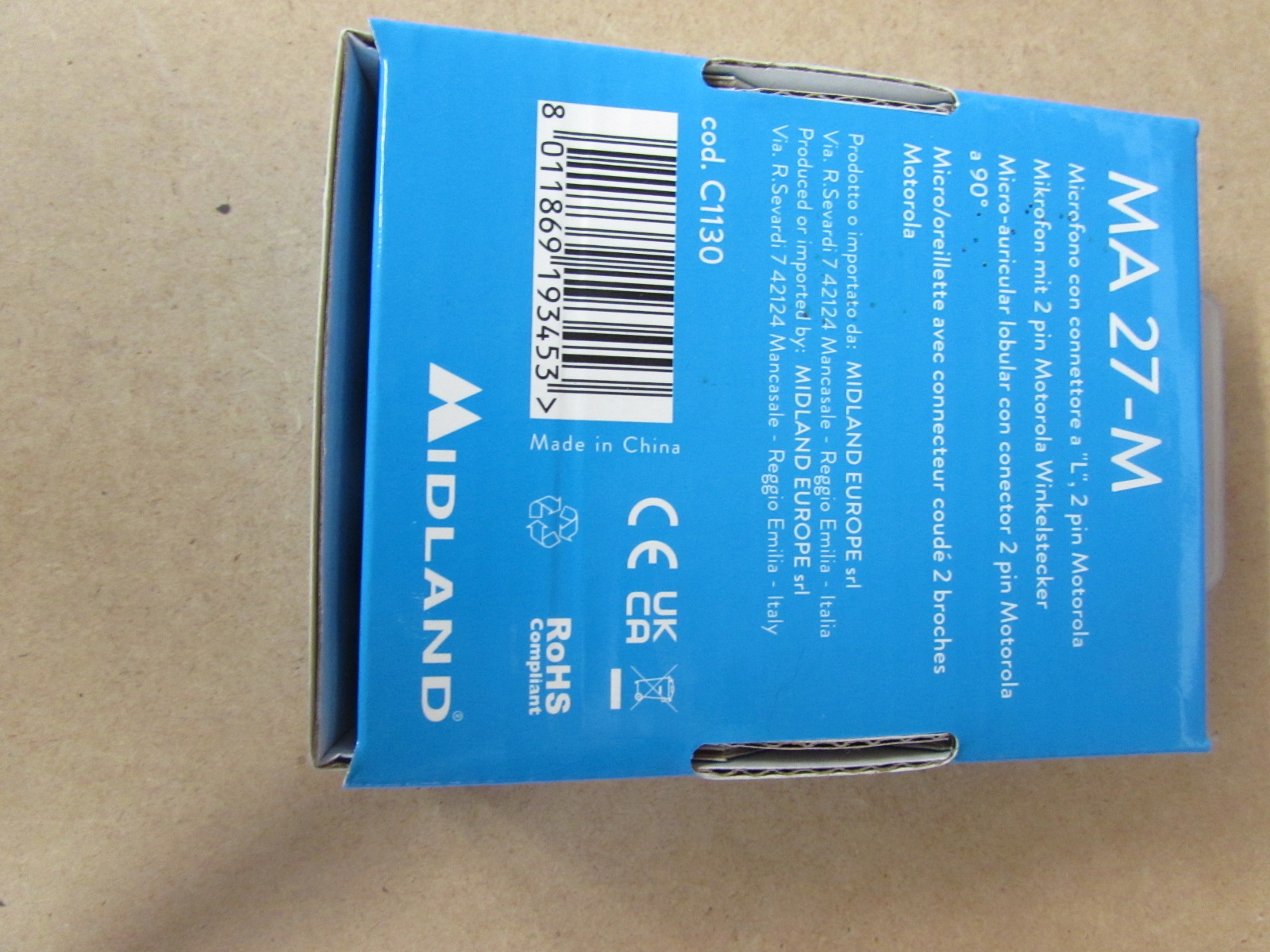 MA 27-M, Headset mit PTT-Taste  X - Bild 1