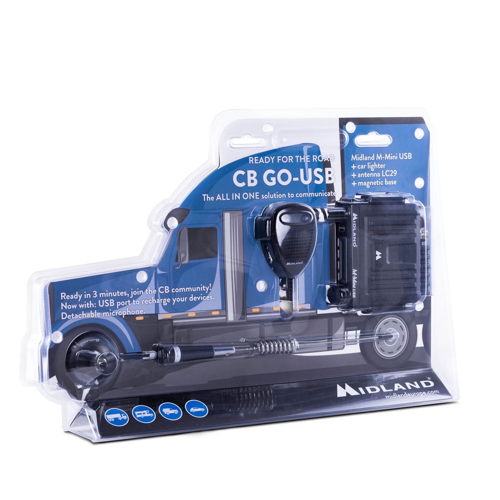 1262.05 Midland CB GO USB, M-Mini X