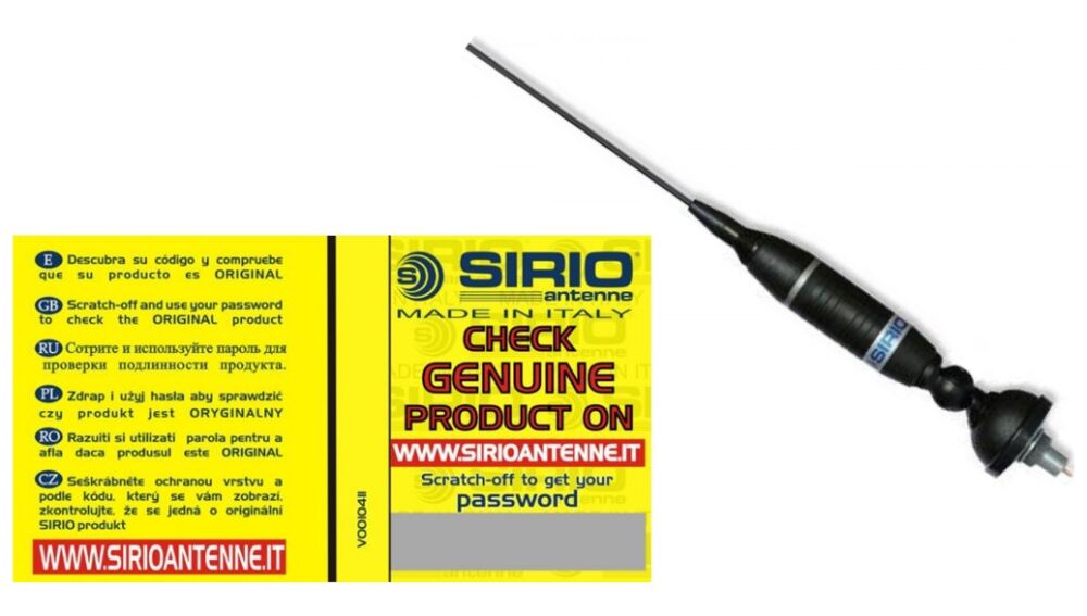 Sirio Omega 27 CB-Mobilantenne kmpl., 94,5cm  X - Bild 1
