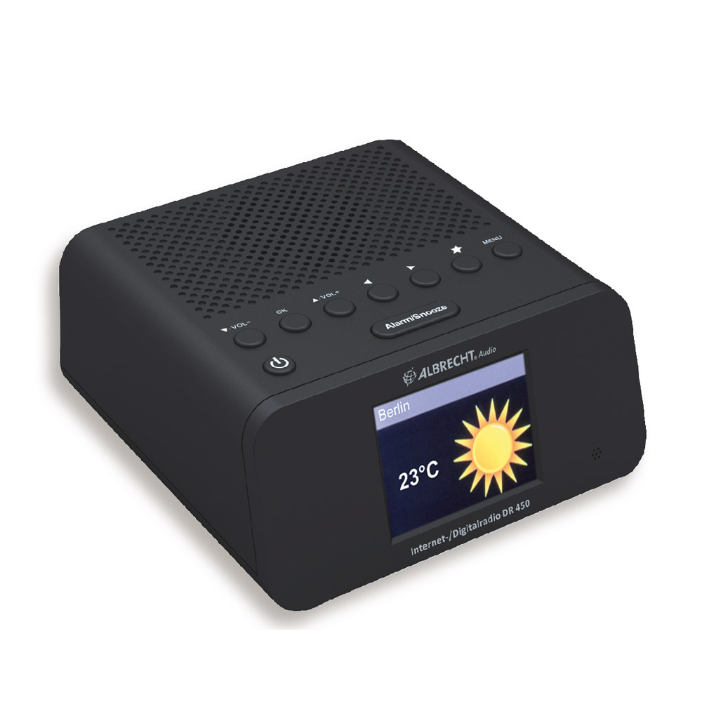 B-Ware Albrecht DR 450 Internet/DAB+/UKW Radiowecker