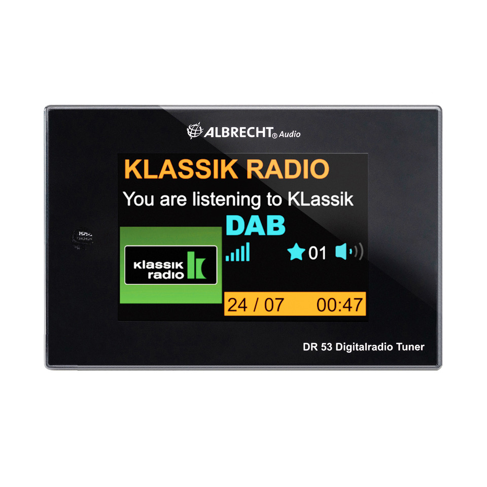 Albrecht DR 53 DAB+/UKW/Digitalradio-Tuner X