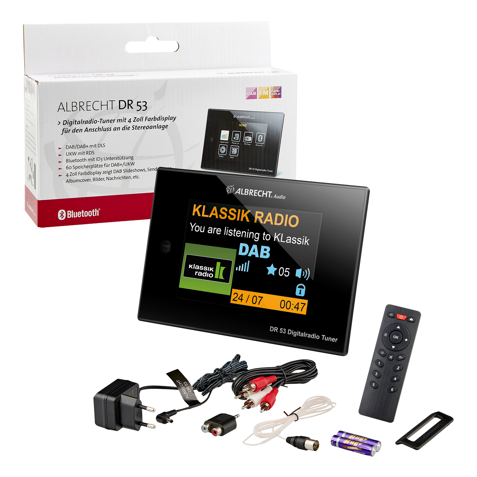 Albrecht DR 53 DAB+/UKW/Digitalradio-Tuner X - Bild 2