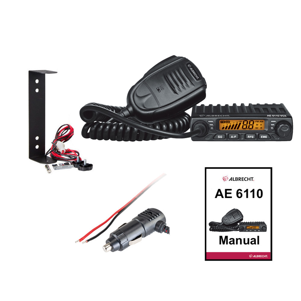 Albrecht AE 6110 VOX mit 2 Stromkabeln X - Bild 2