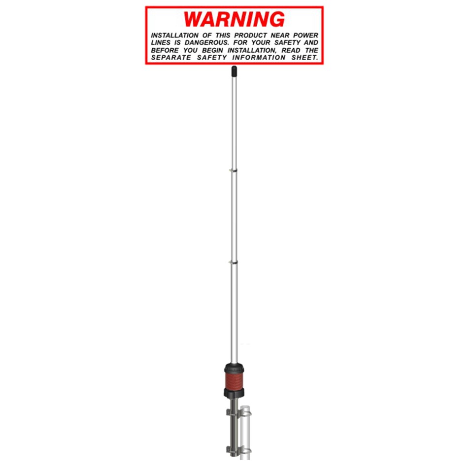 Sirio Gain-Master HW 1/2 Lambda 10/11m Basis-Antenne, 5,56m  X