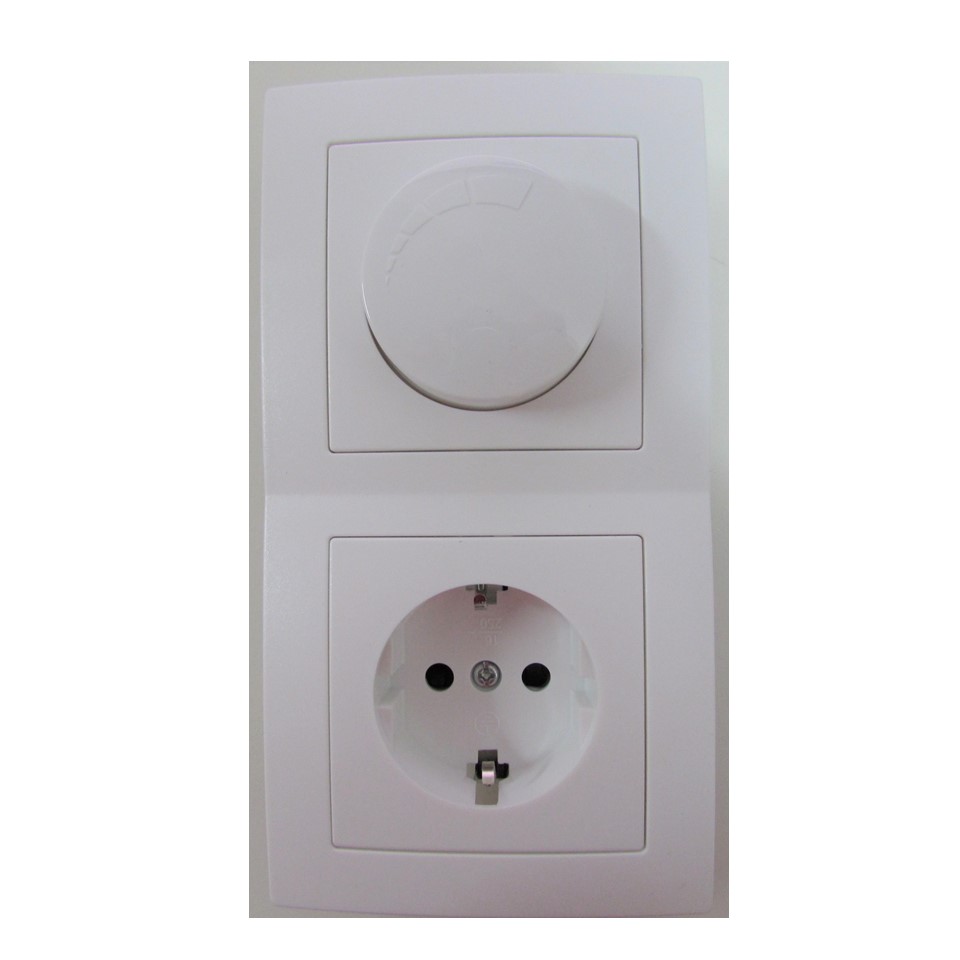 Steckdose + Dimmer Set McPower 