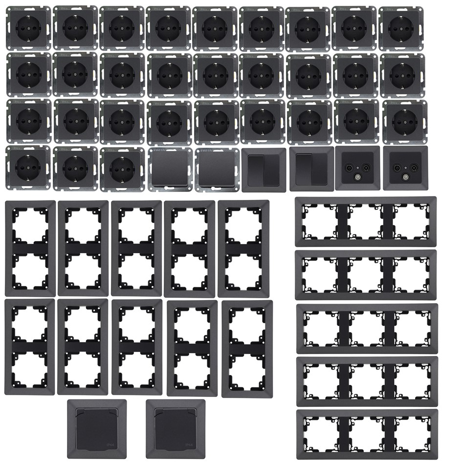 Milos Steckdosen Set AN59  X