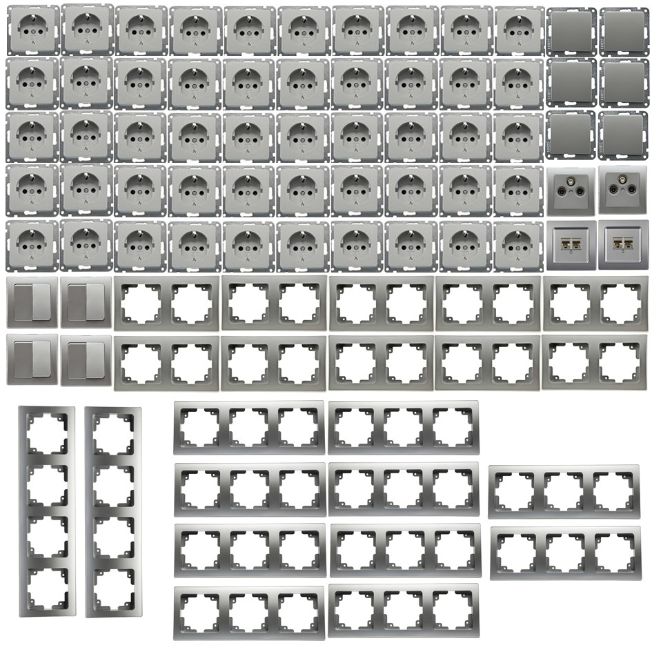 Delphi 94tlg. Steckdosen Set SI