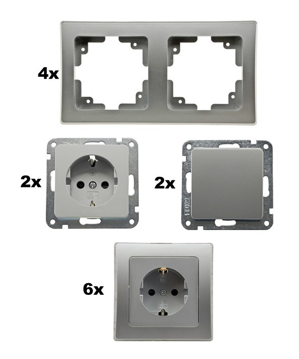 Delphi 20tlg. Steckdosen Set SI (Ergänzungsset) - Bild 1