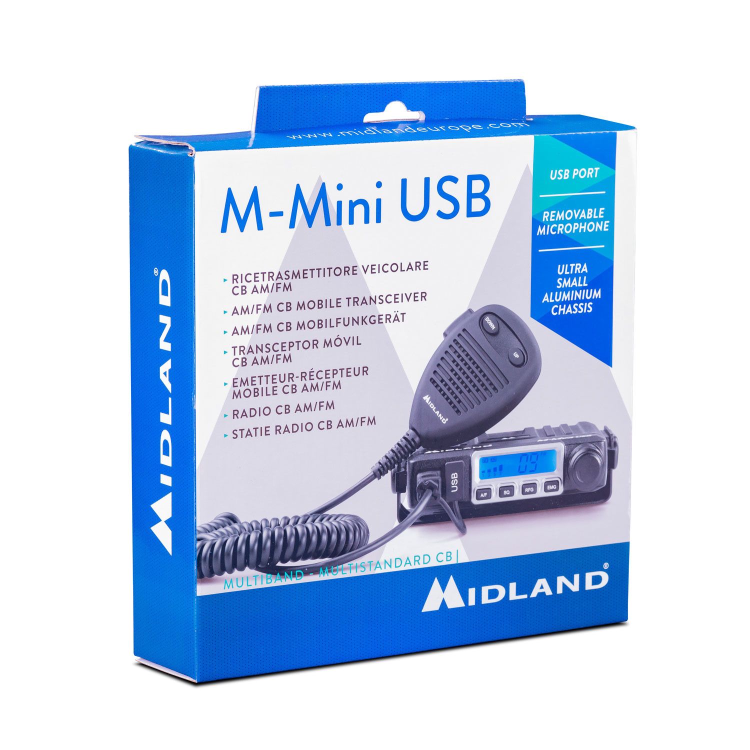 Midland M-Mini USB, CB-Funkgerät Multistandard  - Bild 1