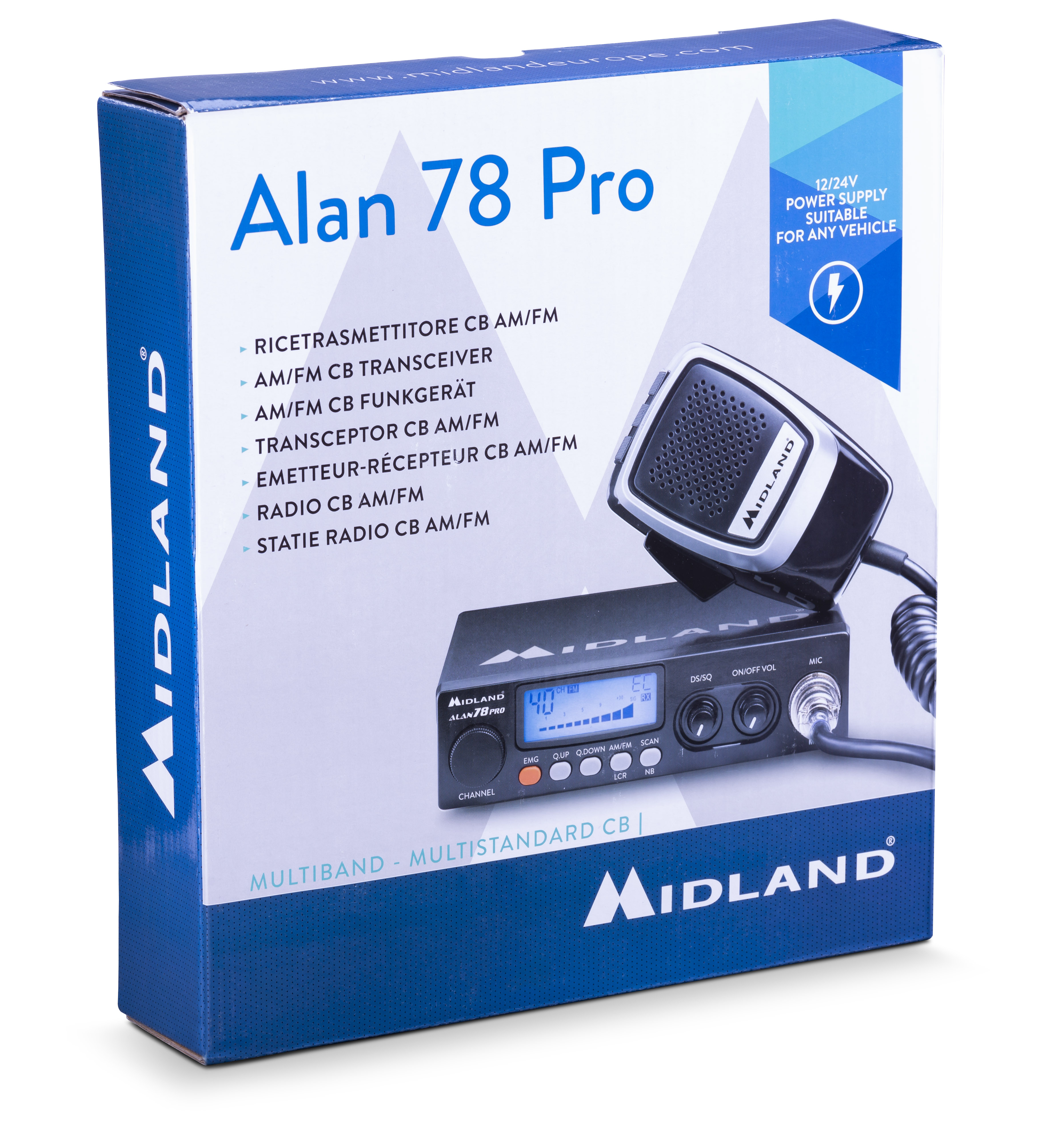 Midland Alan 78 Pro, CB Funk 12/24V - Bild 1
