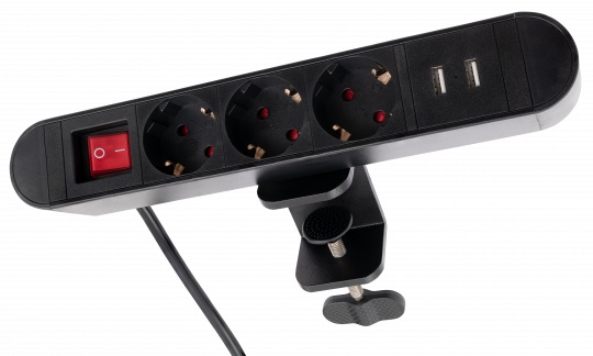 Tischsteckdose McPower "SK-03S"