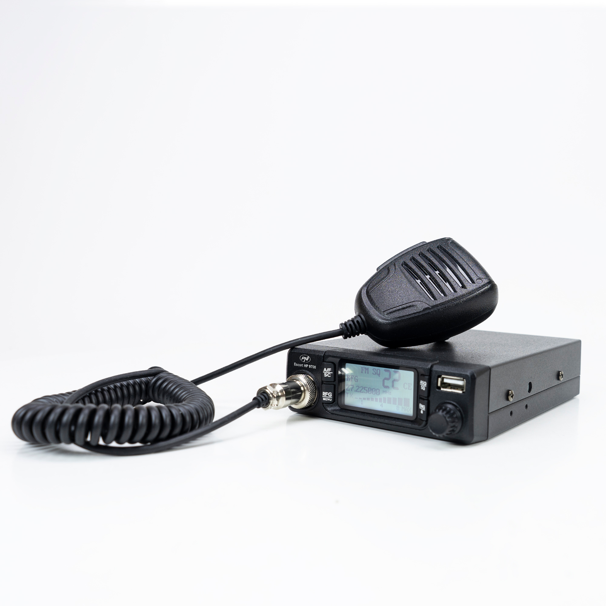 CB-Radiosender HP 9700 mit ANC-Funktion und 5V 1,7A  - Bild 1