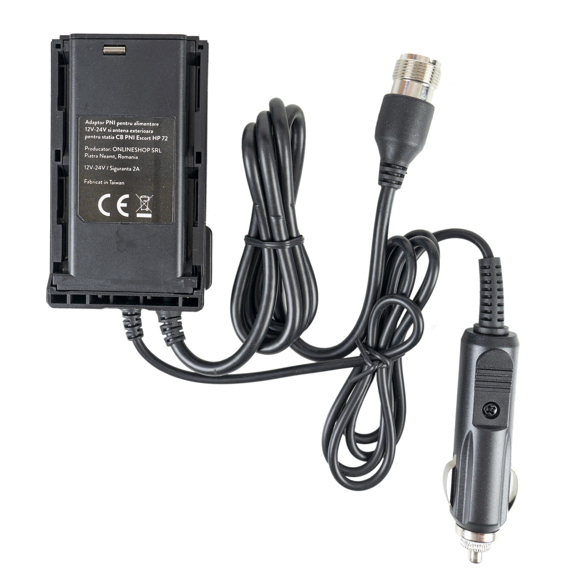 PNI-Adapter für 12V-24V-Netzteil und Außenantenne   X