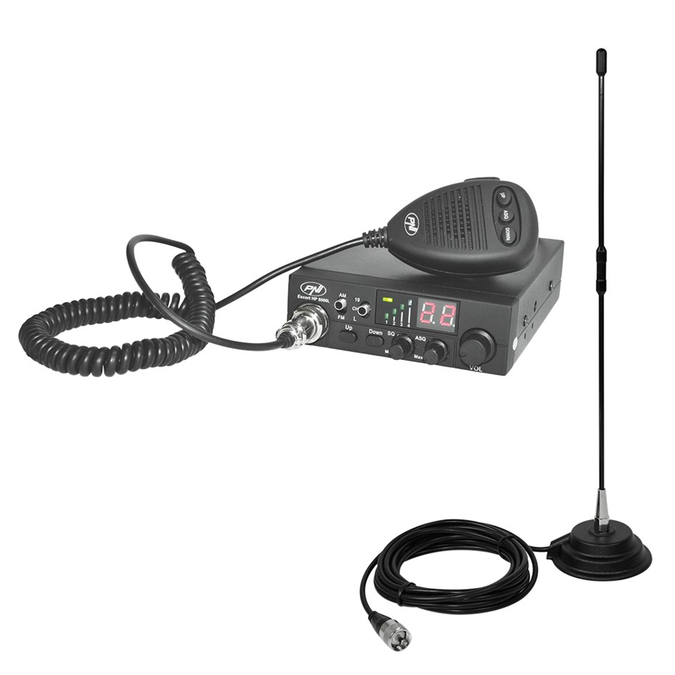 PNI HP8000L + Magnetantenne Extra 40