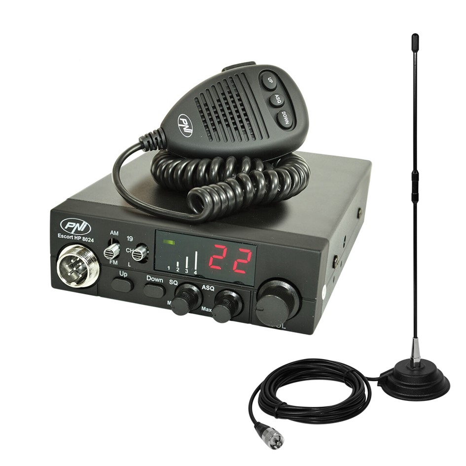 PNI HP 8024 Escort + Magnetantenne Extra 40 X