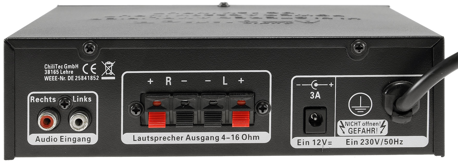 HiFi-Verstärker "CTA-100 Pro" 100W 1x Line IN, USB/SD, FB, Bluetooth - Bild 1