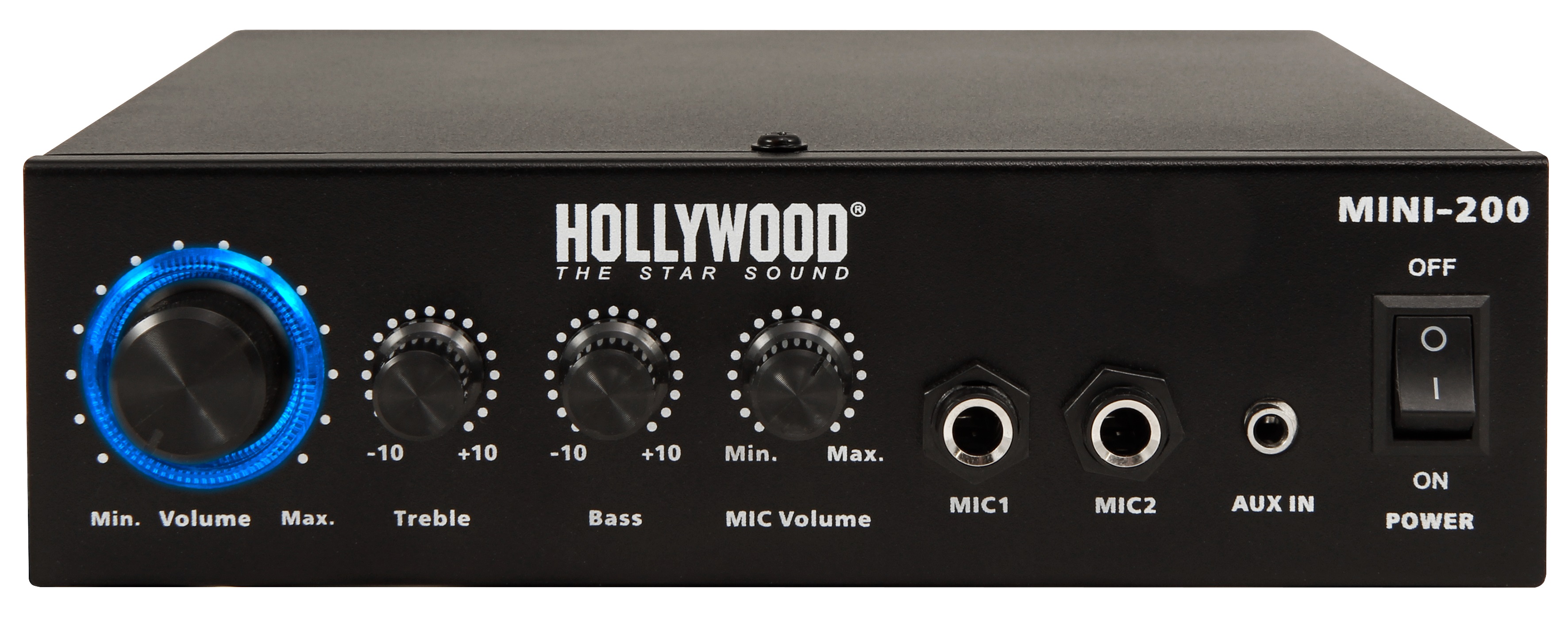 HiFi-Verstärker HOLLYWOOD "Mini-200" 100W, Bluetooth, 1x Line In