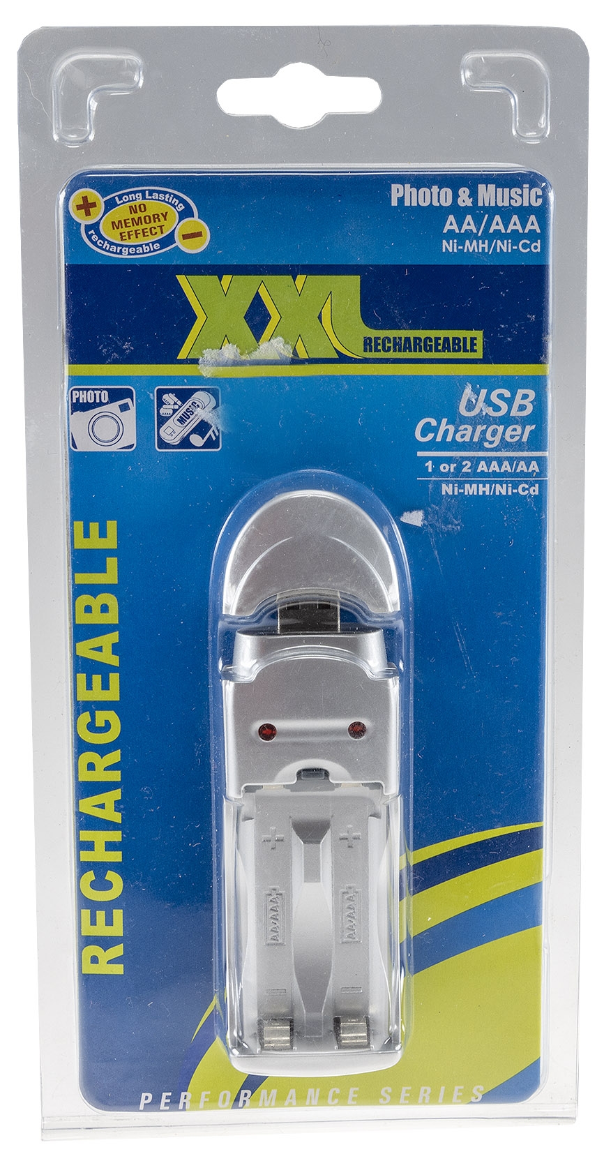 Akku-Ladegerät USB für 2x Micro AAA/Mignon AA - Bild 1