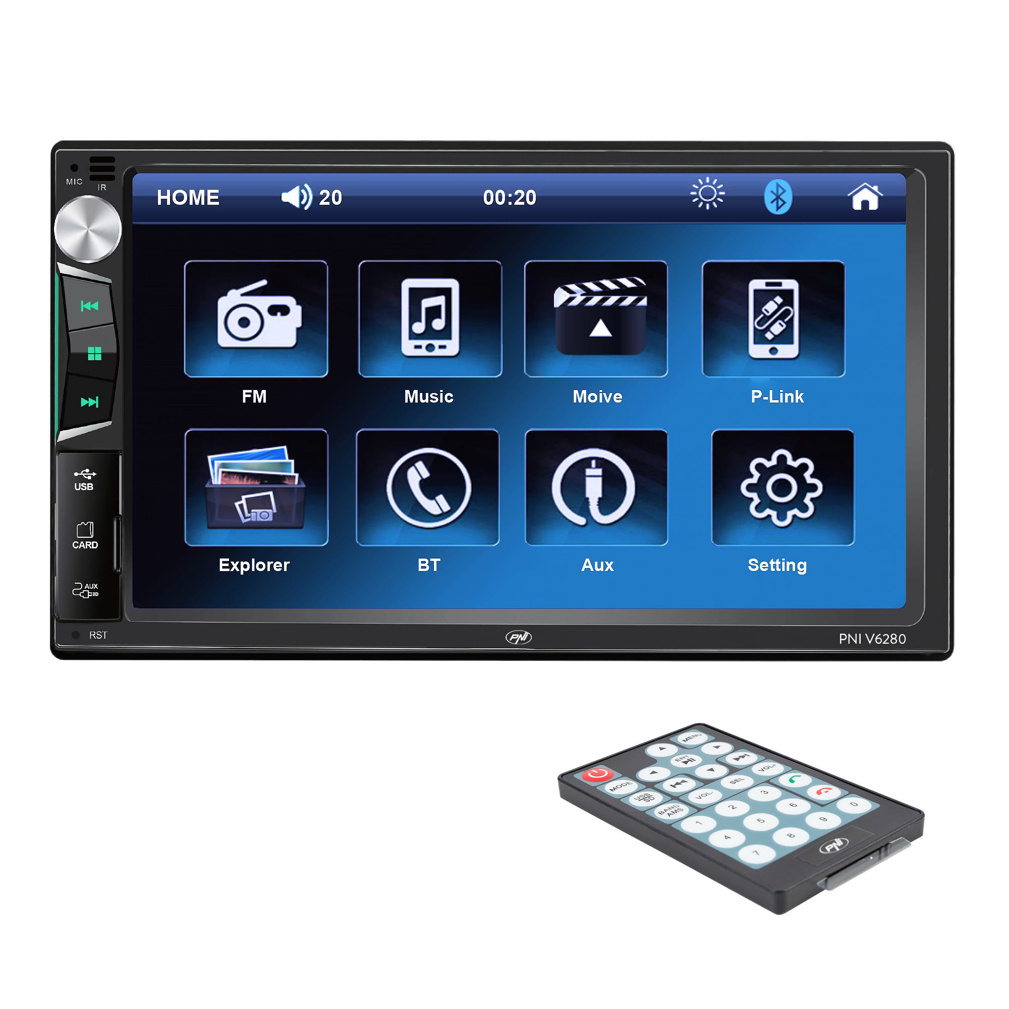 PNI V6280 Auto-Multimedia-Player mit Touchscreen - Bild 2