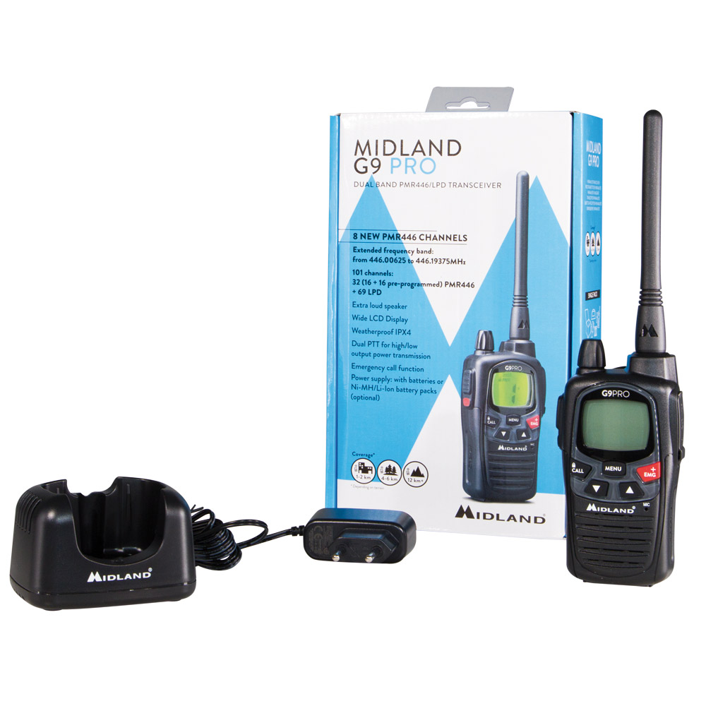 2er Pack Securityset MIDLAND G9 Pro  - Bild 1