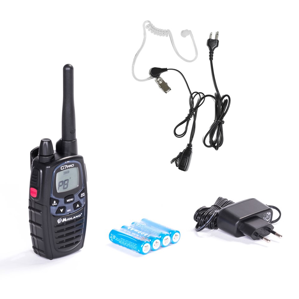 Securityset Midland G7 Pro Funkgerät, Single, 16 Kanäle  X