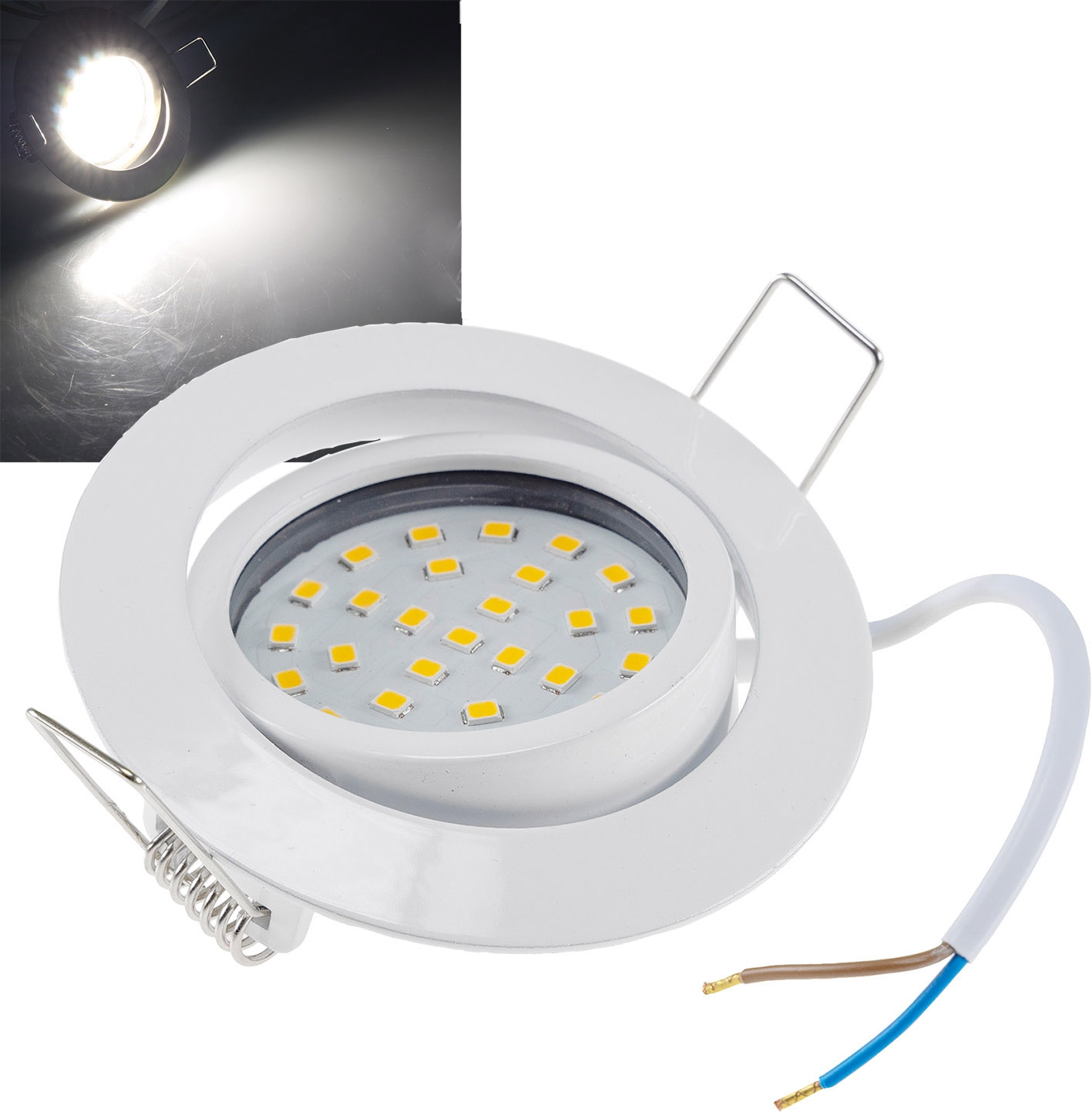 LED-Einbauleuchte "Flat-32" neutralweiß 