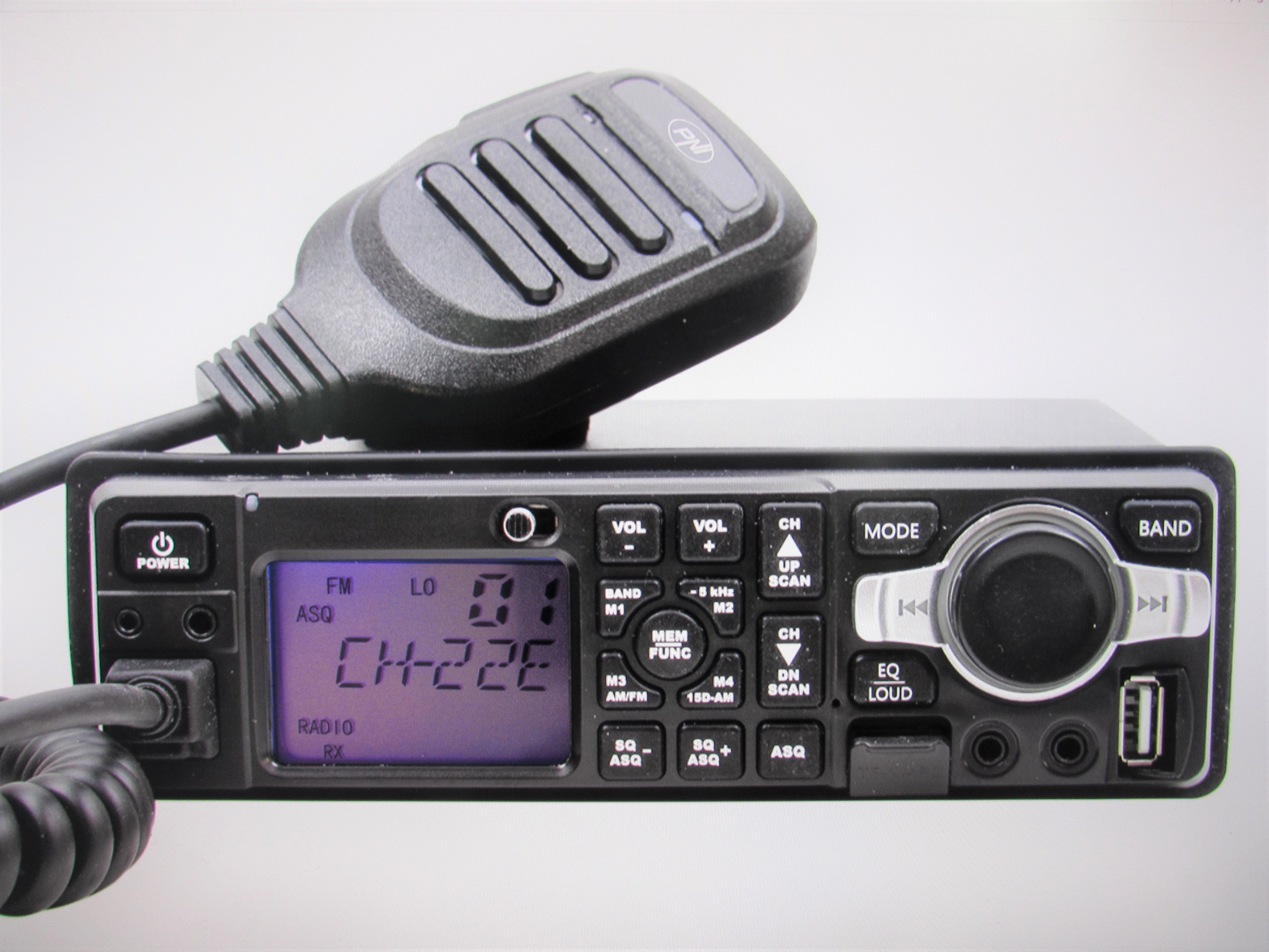 CB PNI 8500 CB-Funkgerät mit UKW Empfang BT / USB & SD-Karte X