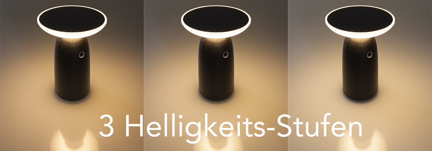 LED Akku-Tischleuchte Solar "Foco Mesa"  - Bild 4