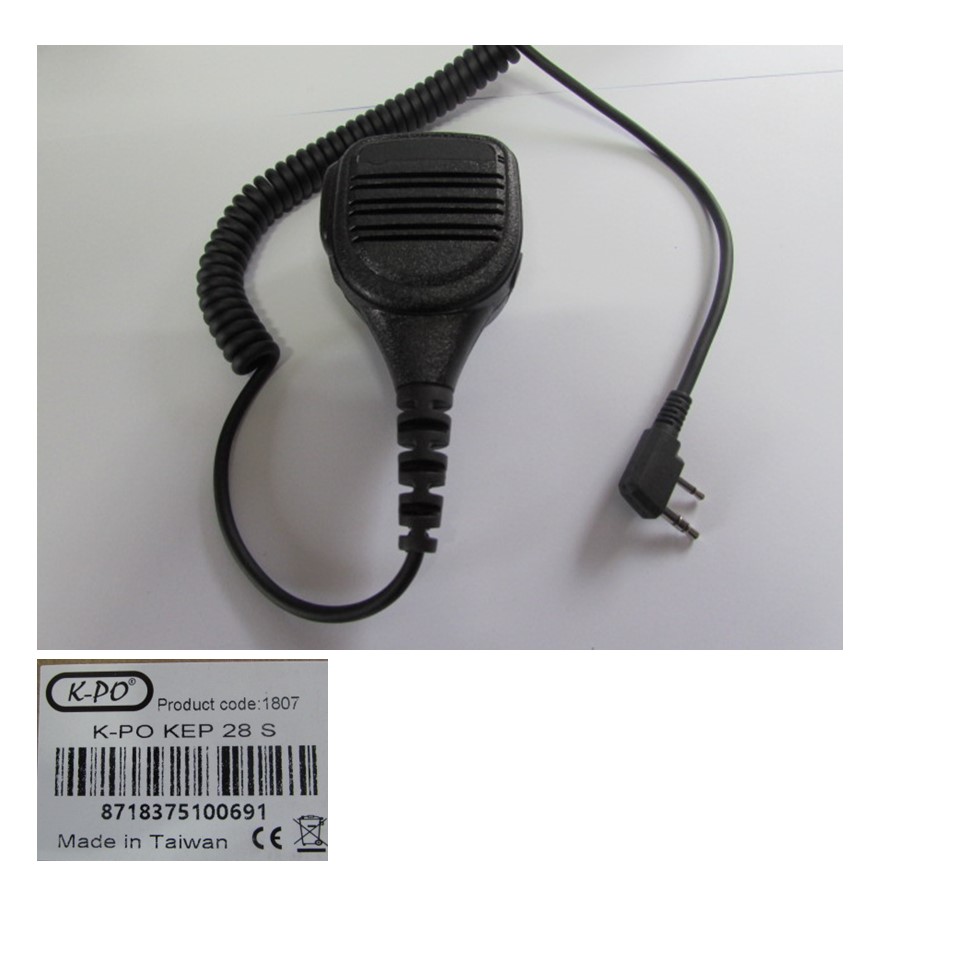 Mikrofon KEP28S für K-PO Panther / Stabo XH9006e/Randy II / PNI HP72