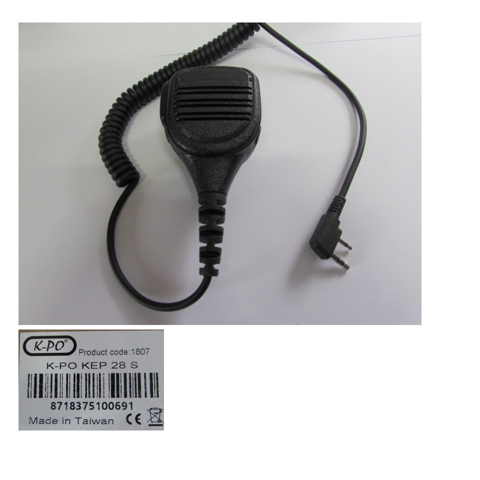 Mikrofon KEP28S für K-PO Panther / Stabo XH9006e/Randy II / PNI HP72 X