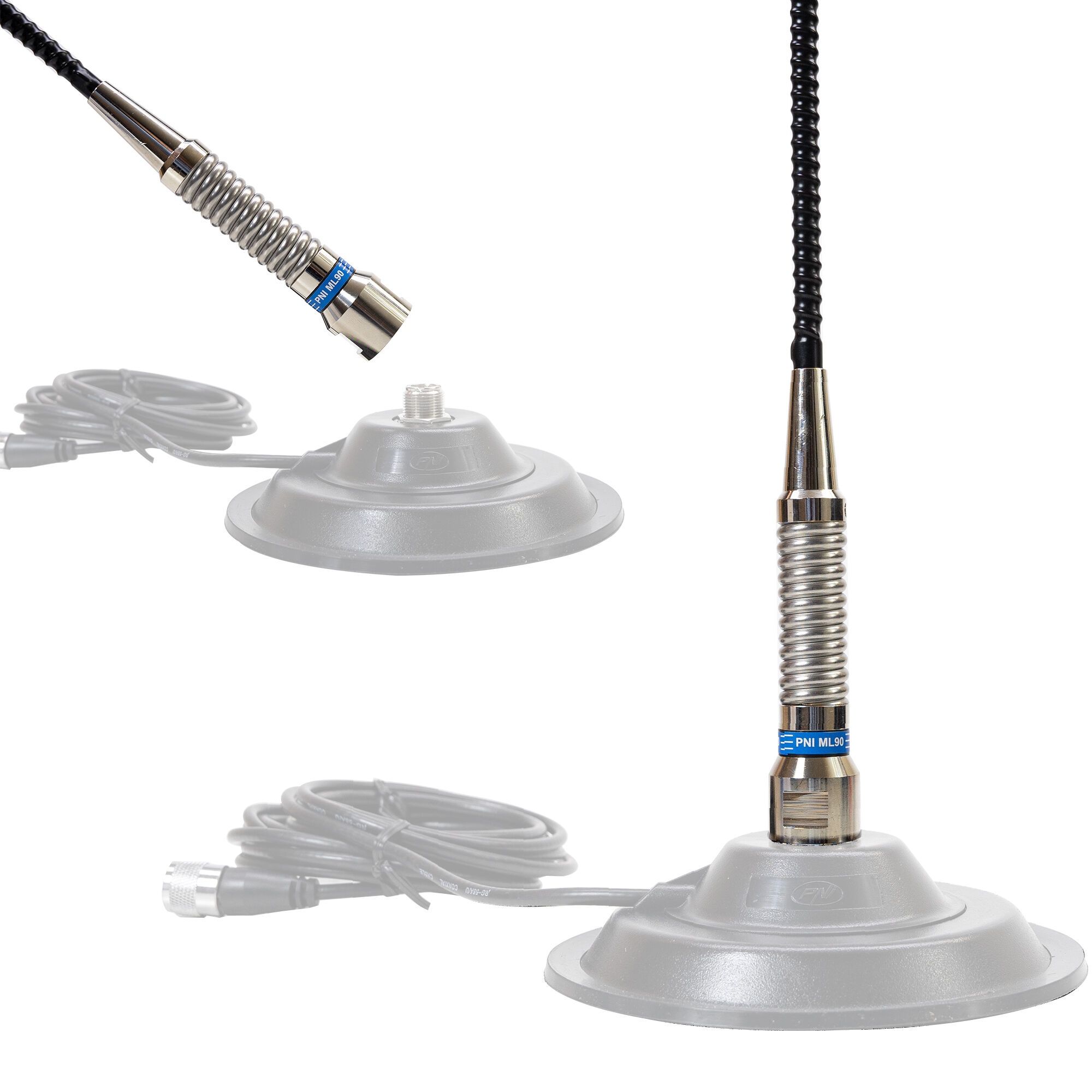 Einzelstrahler CB PNI ML90 Antenne 26-30 MHz, 71 cm  X - Bild 3
