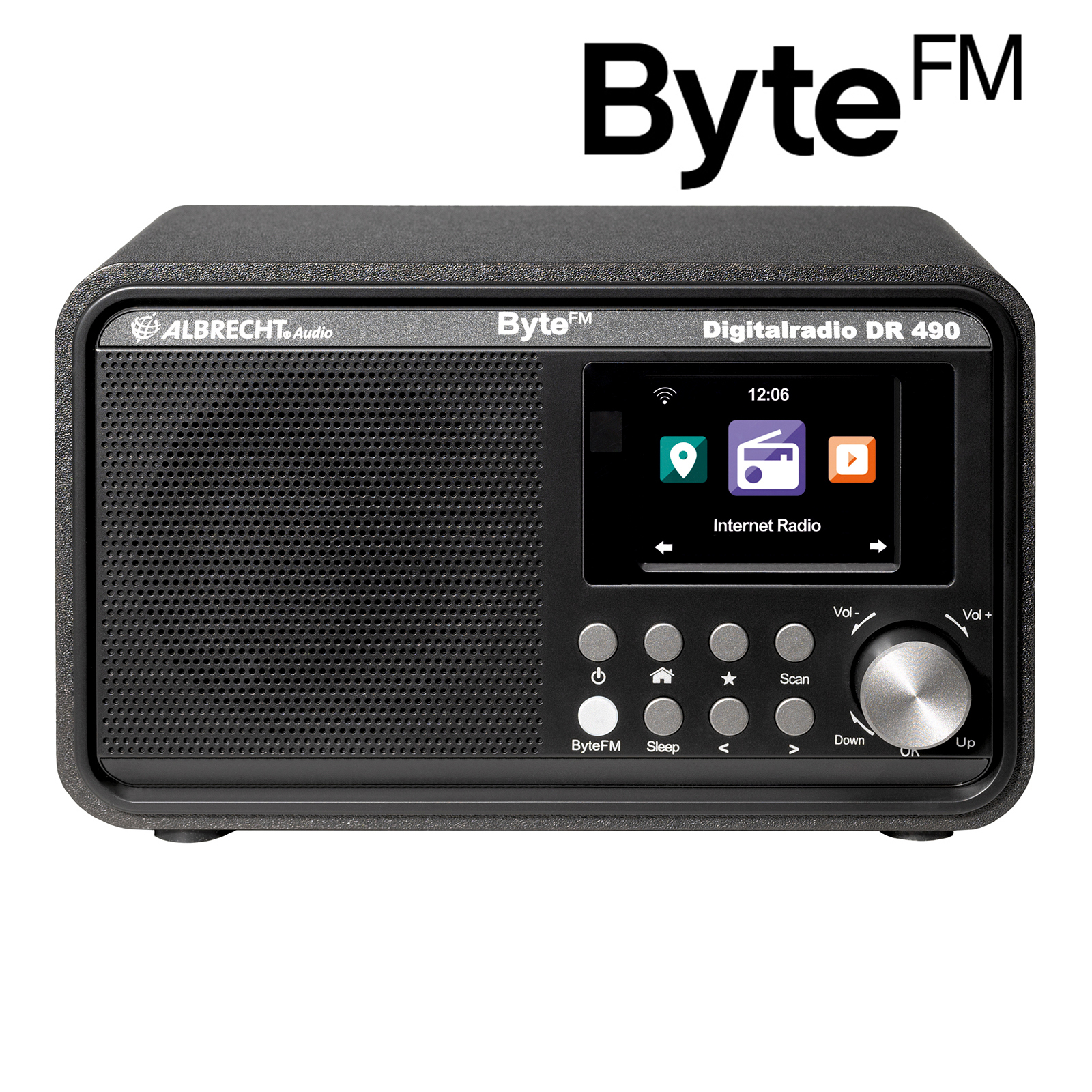 Albrecht DR 490 ByteFM, Digitalradio Internet/DAB+/UKW