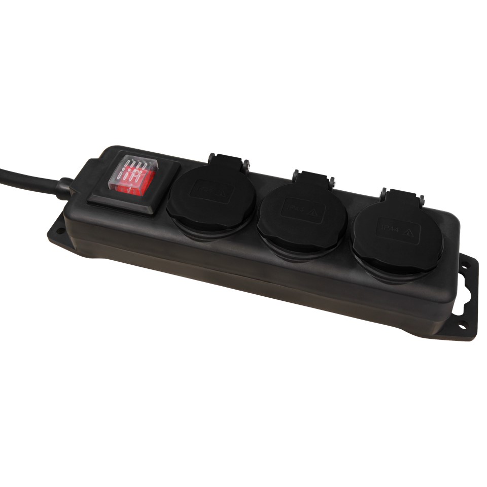 Garten-Steckdosenleiste McPower, 3-fach mit Schalter X
