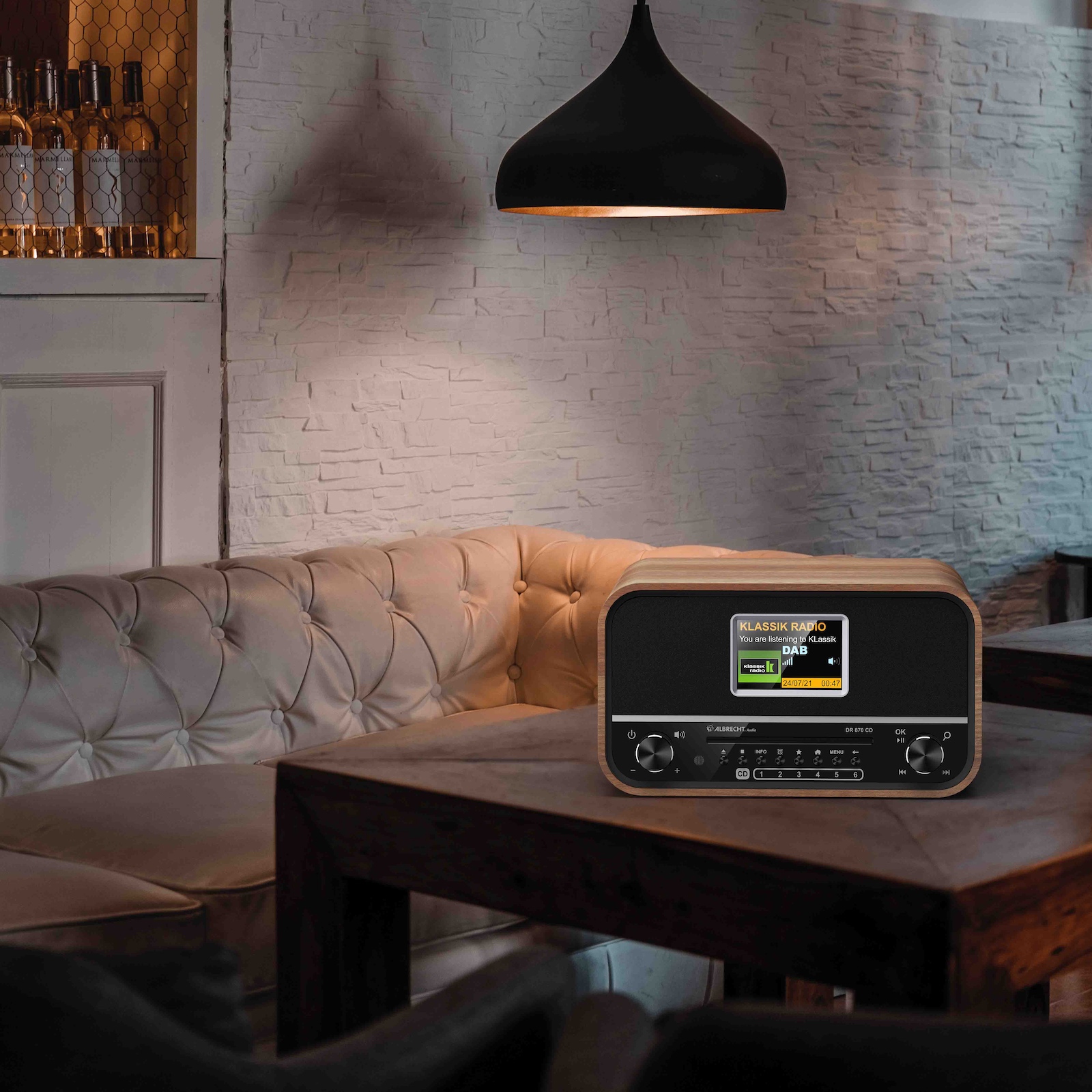 Albrecht DR 870 CD Seniorenradio, DAB+/UKW/CD/USB X - Bild 2