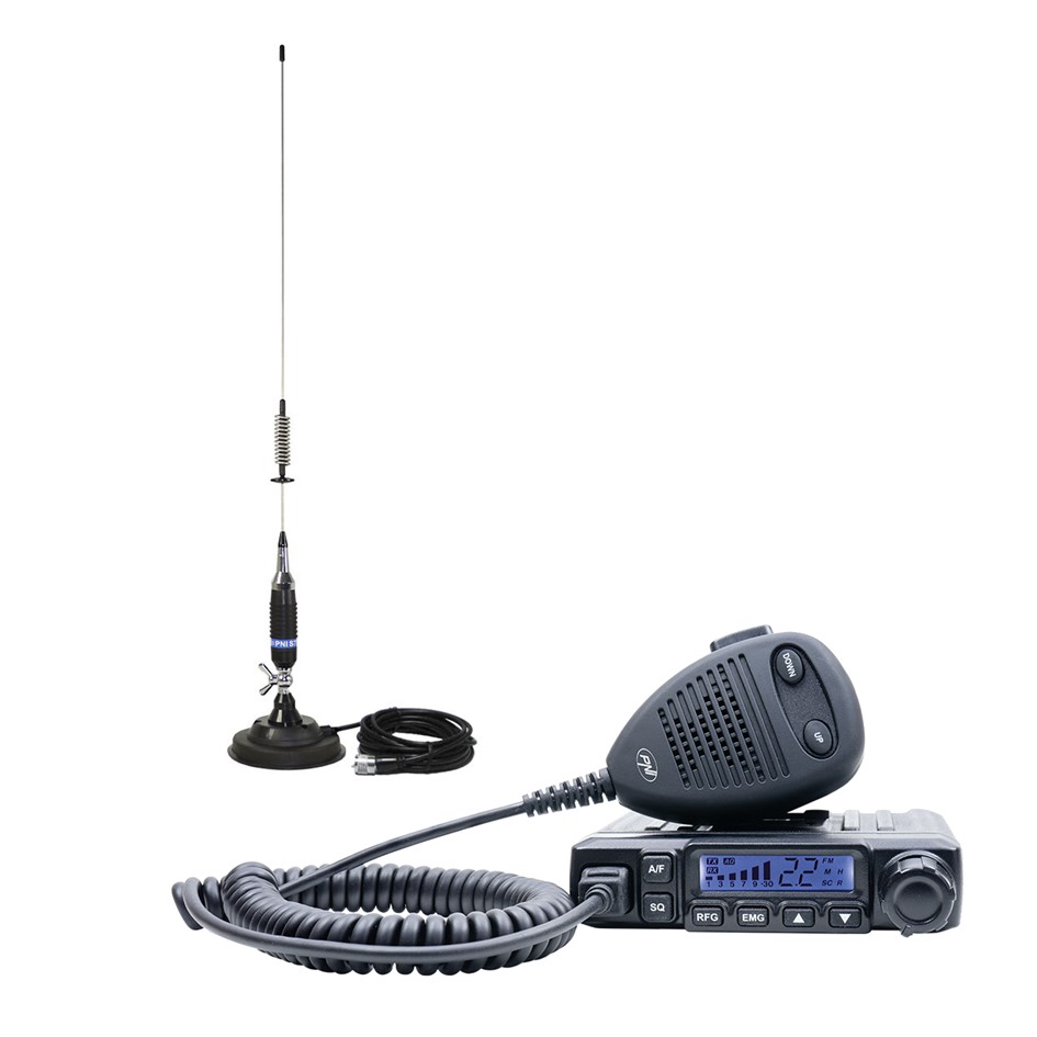 CB-Funkgeräteset PNI HP6500 Multistandard + PNI-S75 Magnetantenne X