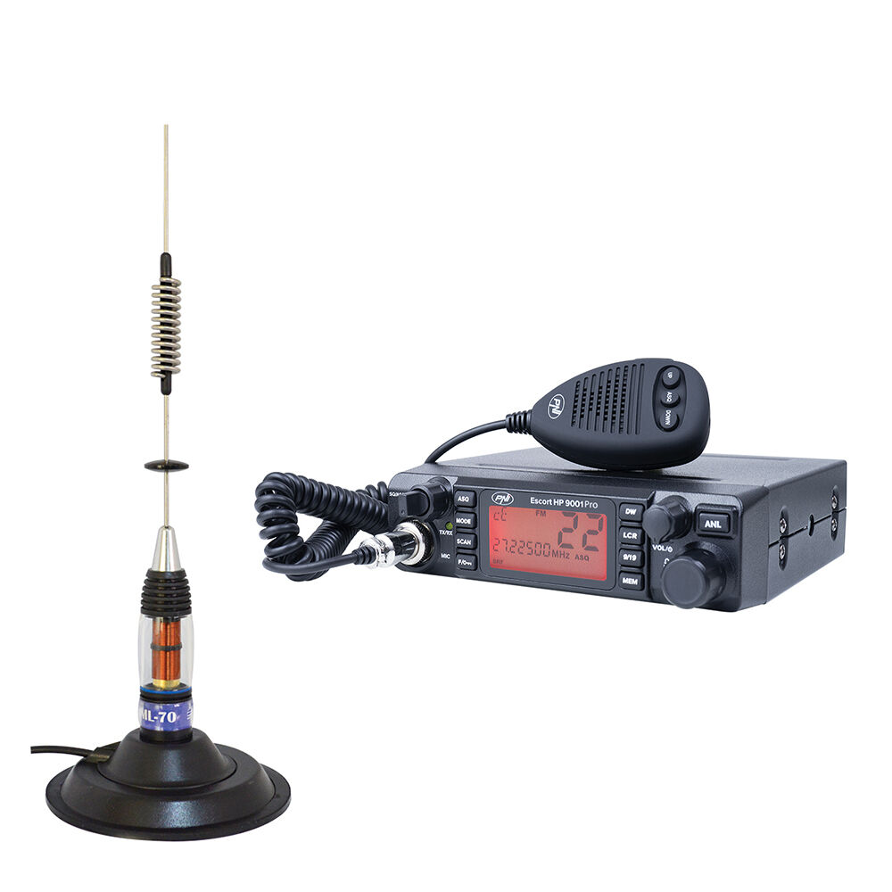 CB-Funkgeräteset PNI HP 9001 Pro + PNI-ML70 Magnetantenne X
