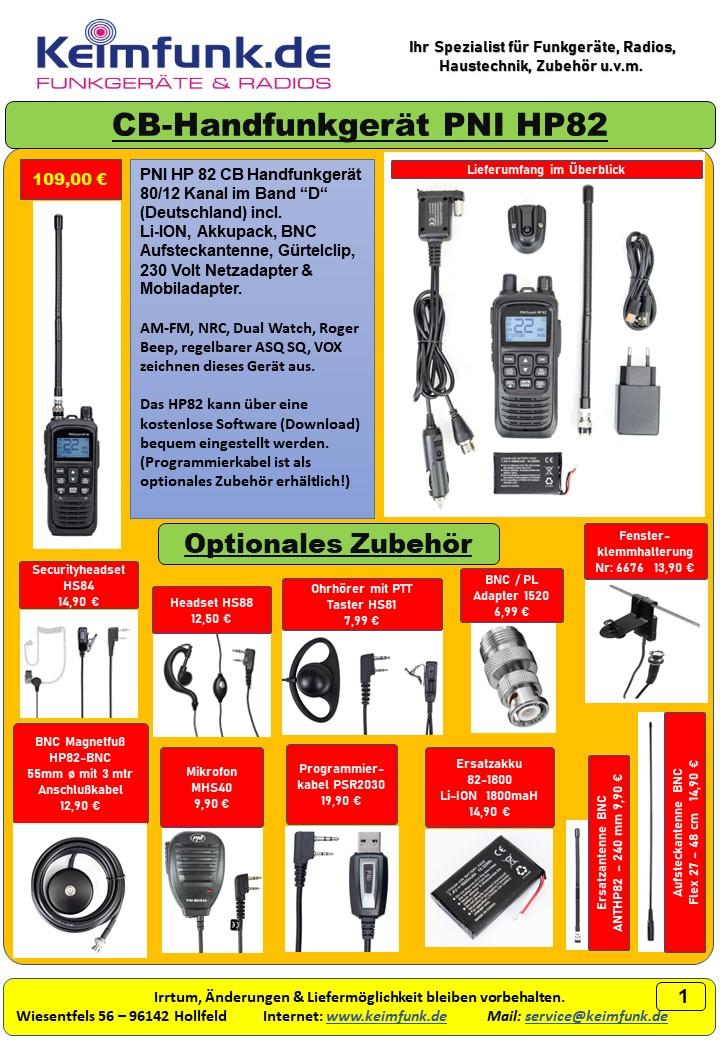 PNI Escort HP 82   - Bild 4