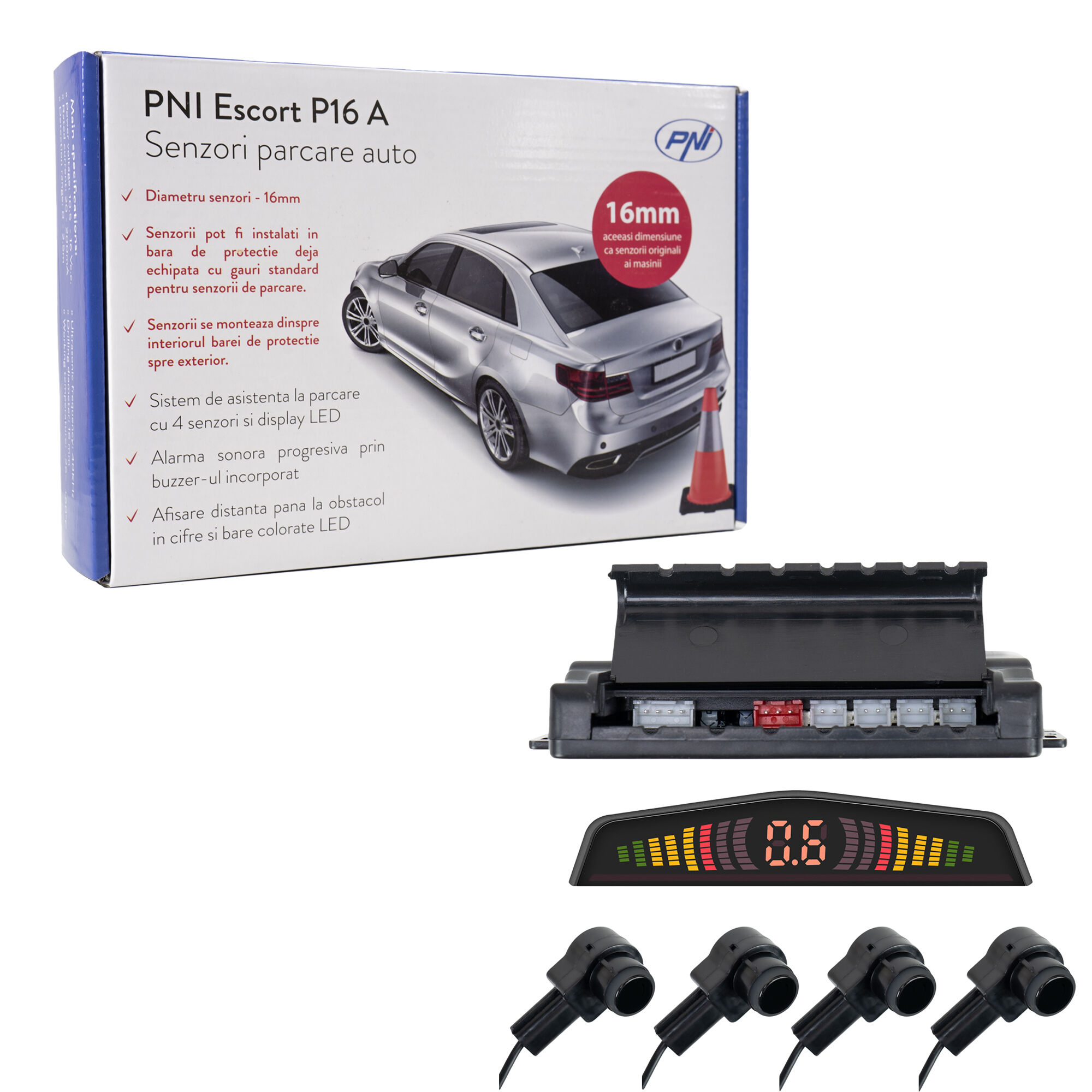 PNI Escort P16 Parksensor 