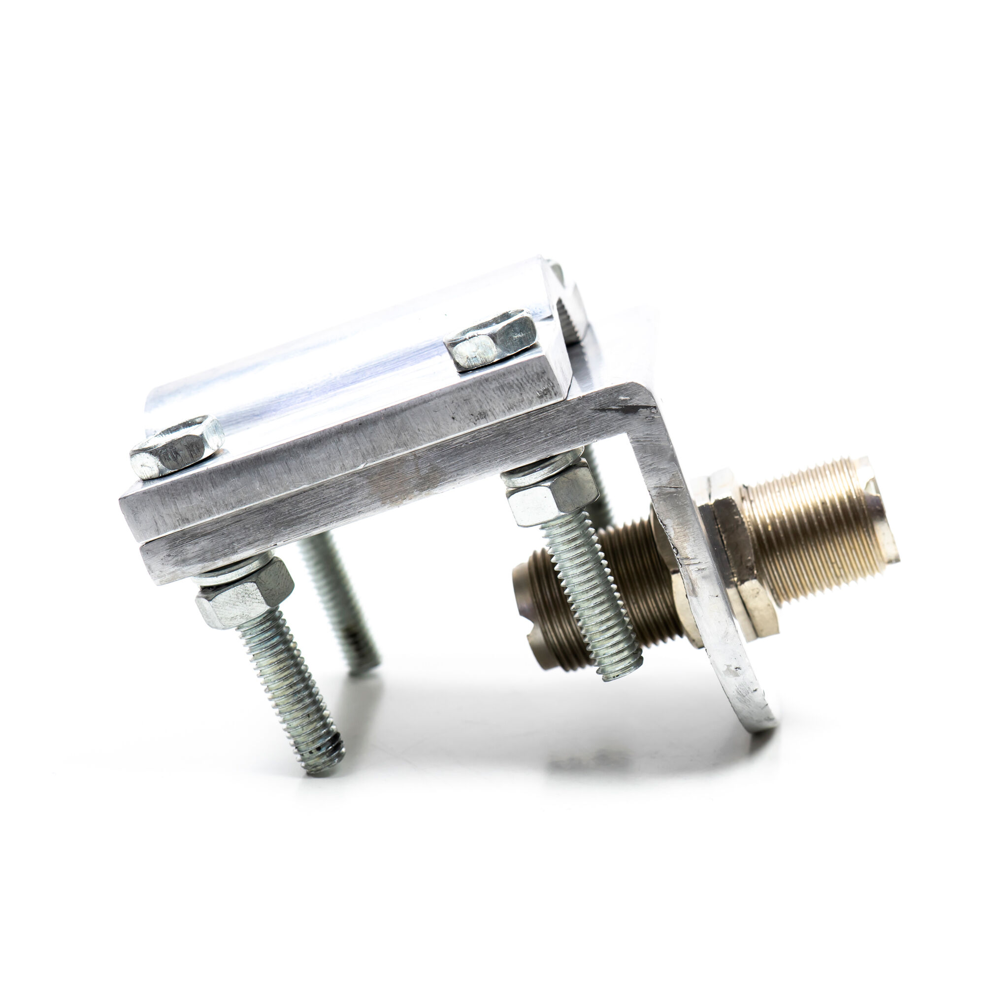 Aluminiumhalter PNI P-1 zur Befestigung der Antenne   X - Bild 1