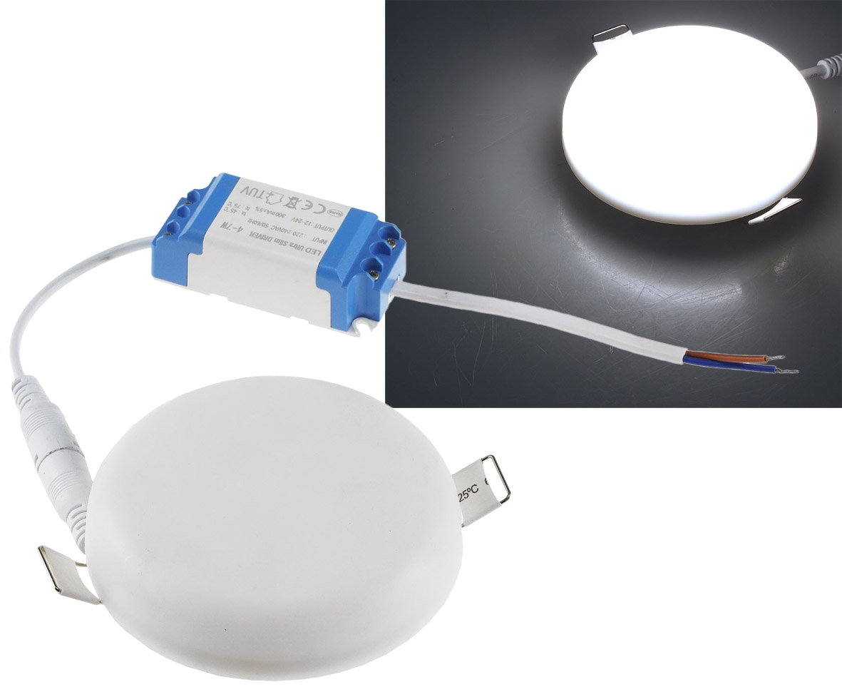 LED Einbauleuchte "W360" neutralweiß