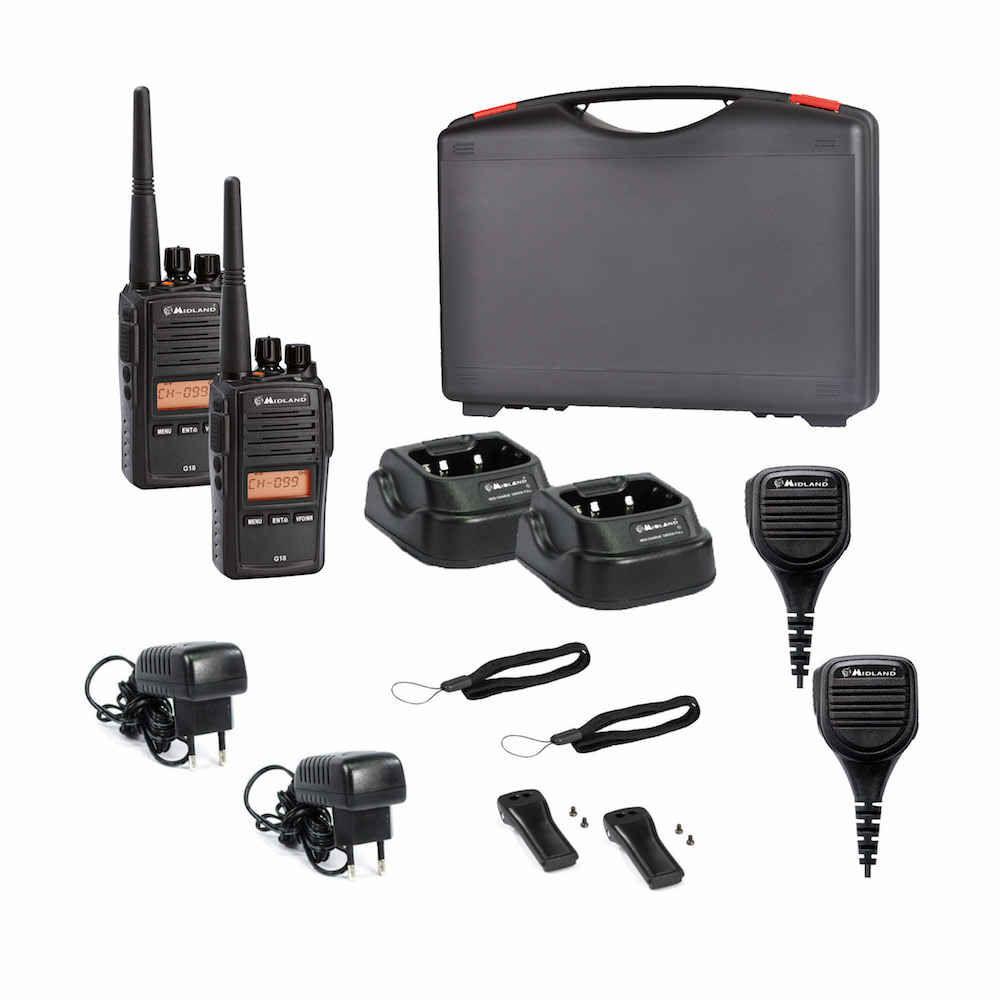 Midland G18 Pro PMR 2er Security-Kofferset   X - Bild 1