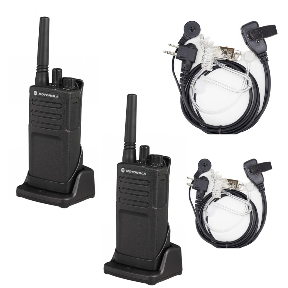 2er SET Motorola 2mal XT420 + 2mal HM92  SET mit Securityheadset 