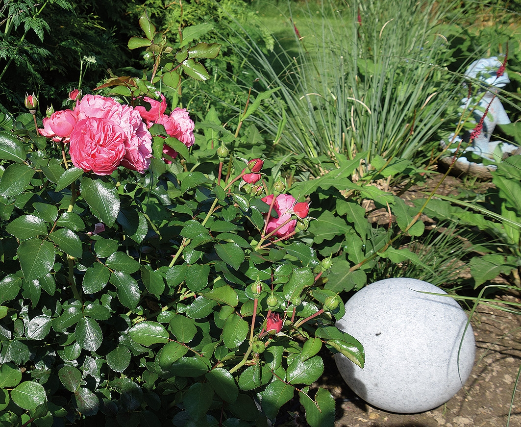 Garten Kugelleuchte Erdspieß "Granit-28" - Bild 3