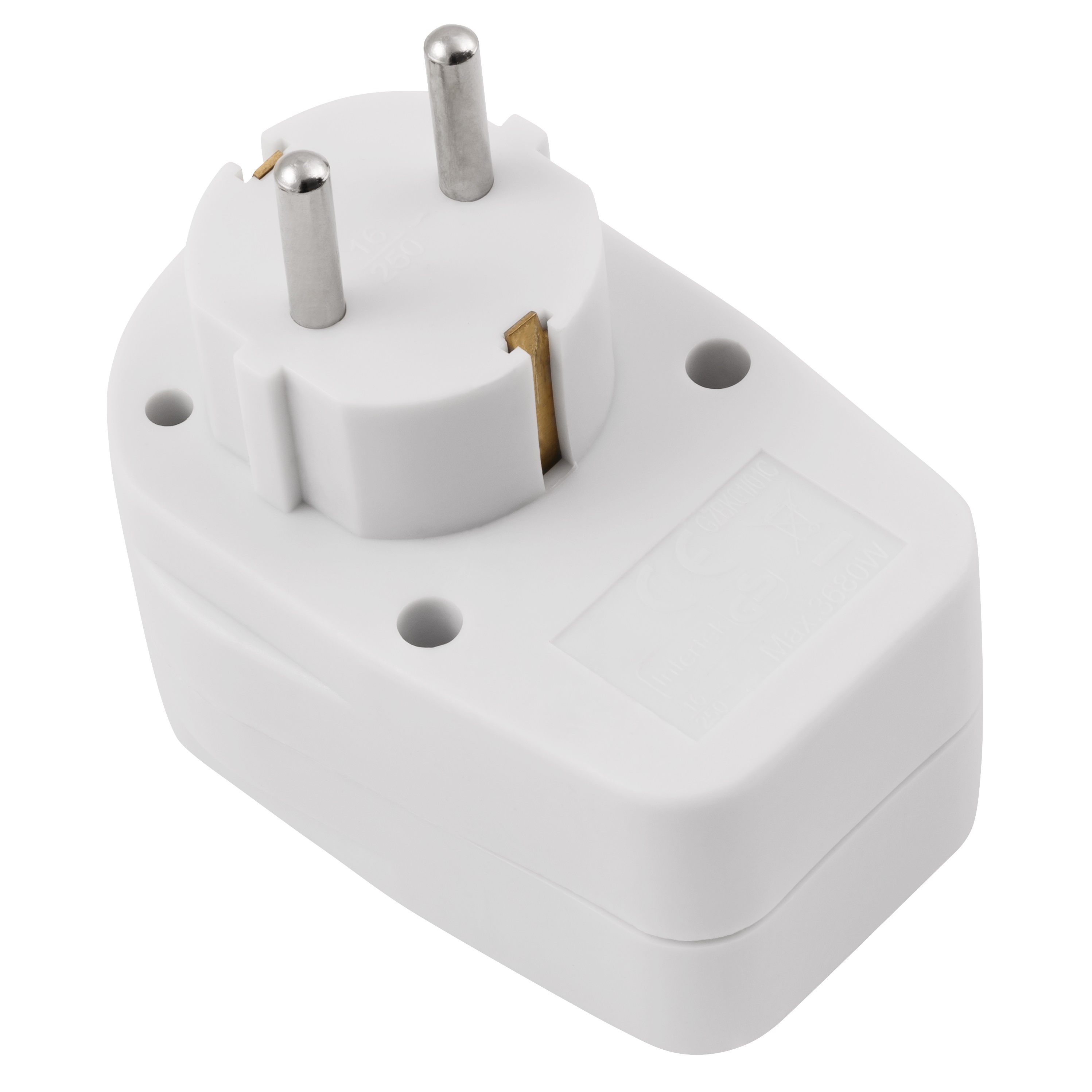 Steckdosenadapter McPower mit Schalter X - Bild 3