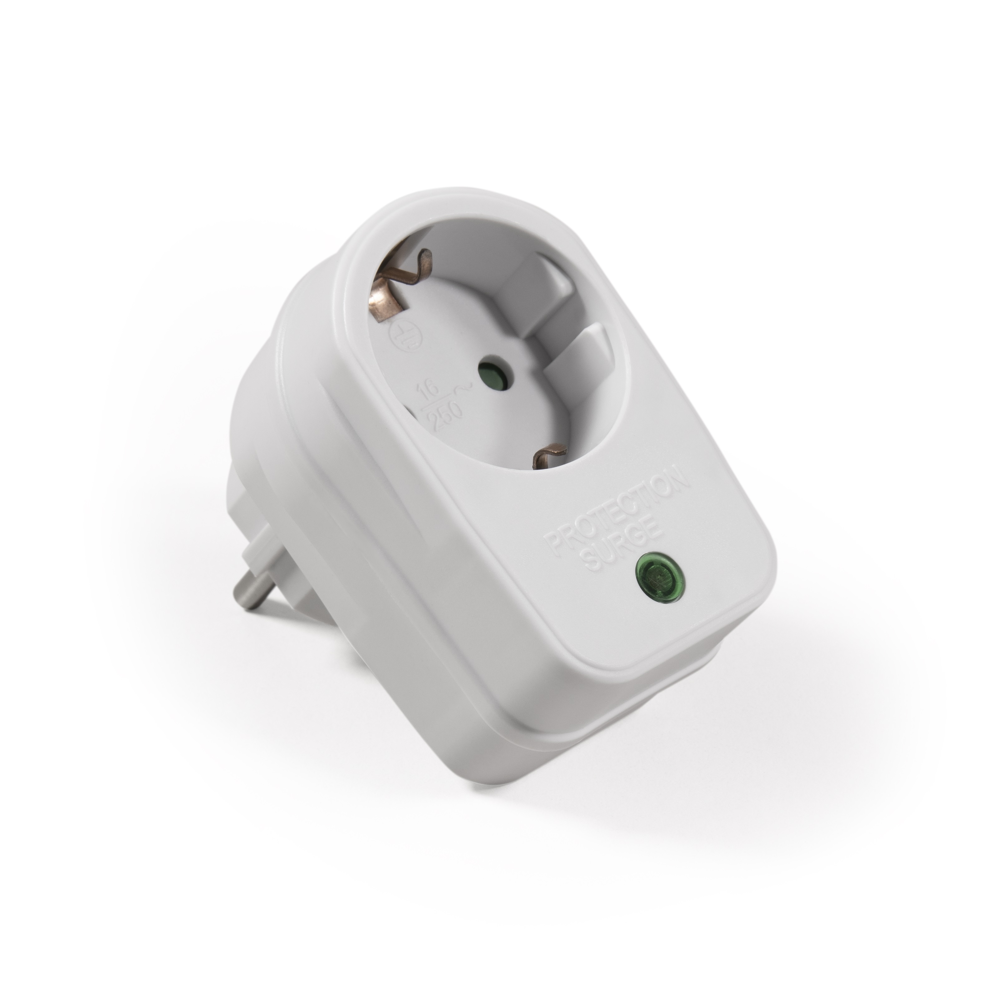 Steckdosenadapter McPower mit Überspannungsschutz X