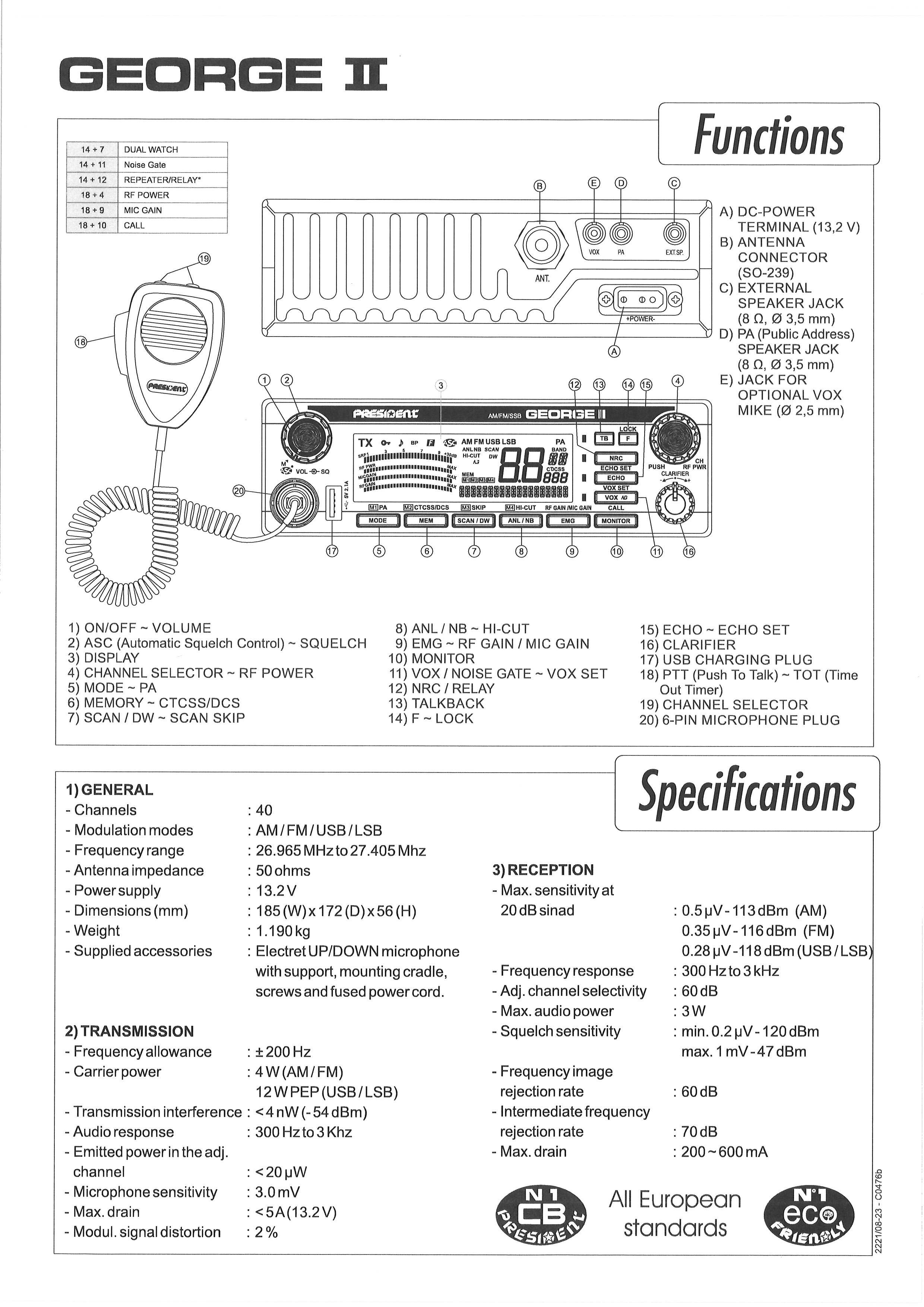 President GEORGE II X - Bild 8